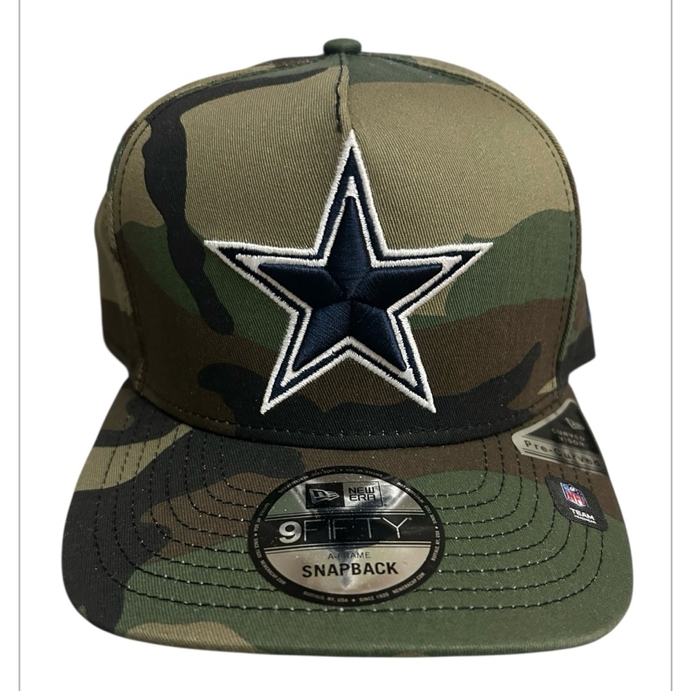 New Era Green Camouflage Cap